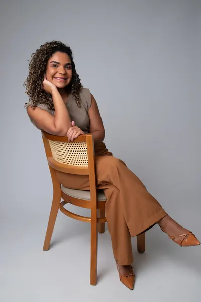 Jessica Wesley em consulta de terapia online